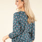 Geometrict Design Blouse