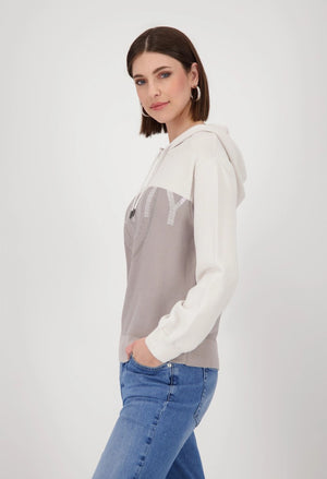 Hooded Knit Jumper