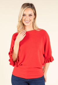 Batwing Sleeve Soft Touch Knit