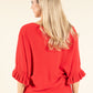 Batwing Sleeve Soft Touch Knit