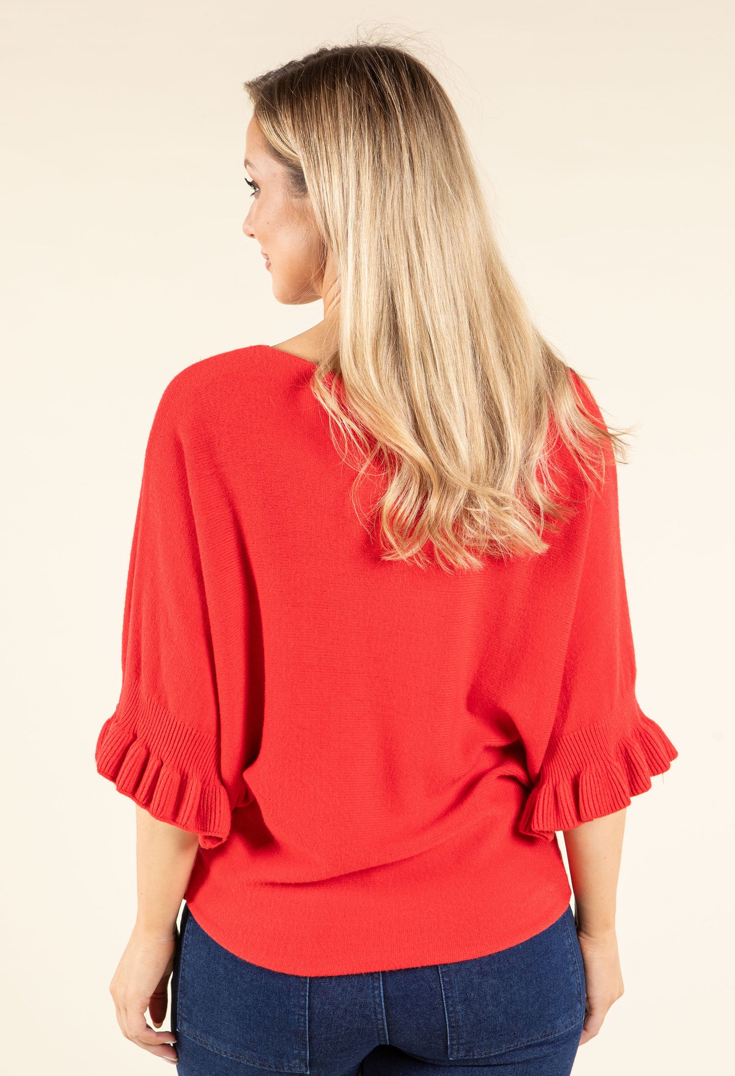 Batwing Sleeve Soft Touch Knit