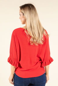 Batwing Sleeve Soft Touch Knit