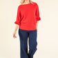 Batwing Sleeve Soft Touch Knit