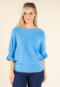 Batwing Sleeve Soft Touch Knit