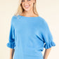 Batwing Sleeve Soft Touch Knit