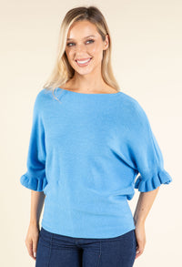 Batwing Sleeve Soft Touch Knit