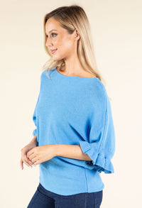 Batwing Sleeve Soft Touch Knit