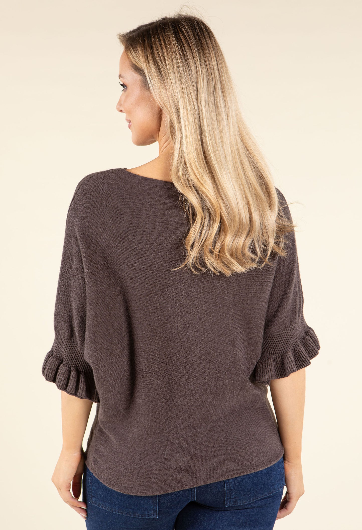 Batwing Sleeve Soft Touch Knit