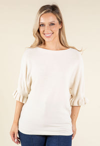 Batwing Sleeve Soft Touch Knit
