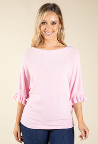 Batwing Sleeve Soft Touch Knit