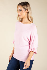 Batwing Sleeve Soft Touch Knit