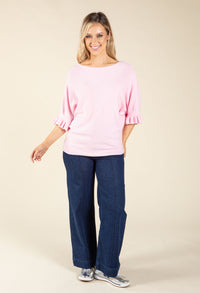 Batwing Sleeve Soft Touch Knit