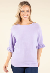 Batwing Sleeve Soft Touch Knit