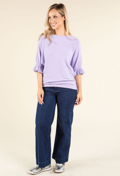 Batwing Sleeve Soft Touch Knit