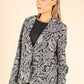 Jenny Paisley Jacquard Blazer
