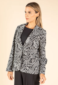 Jenny Paisley Jacquard Blazer