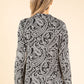 Jenny Paisley Jacquard Blazer