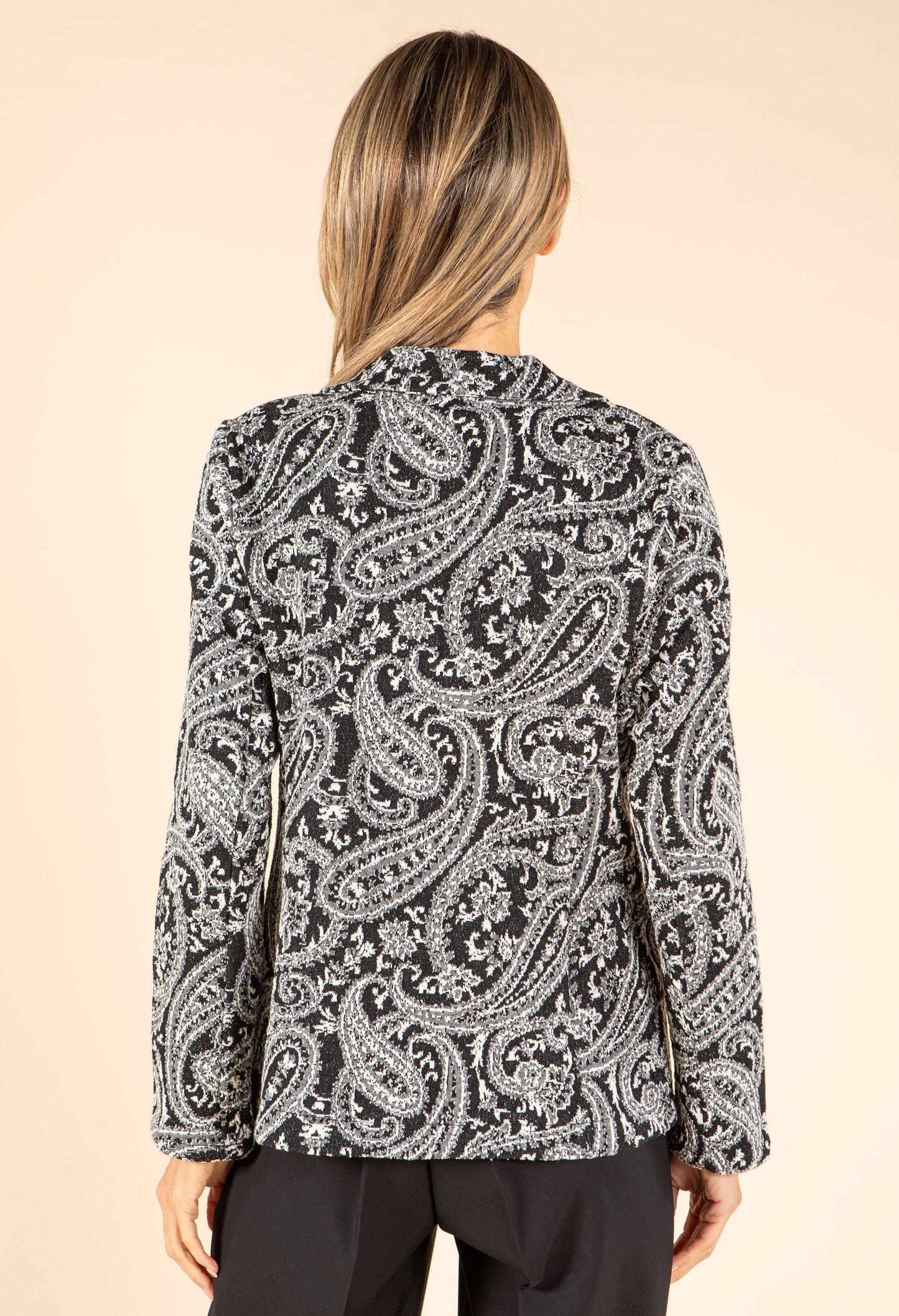 Jenny Paisley Jacquard Blazer