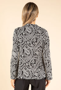 Jenny Paisley Jacquard Blazer