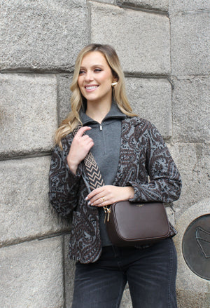 Jenny Paisley Jacquard Blazer