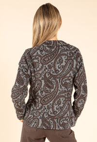 Jenny Paisley Jacquard Blazer