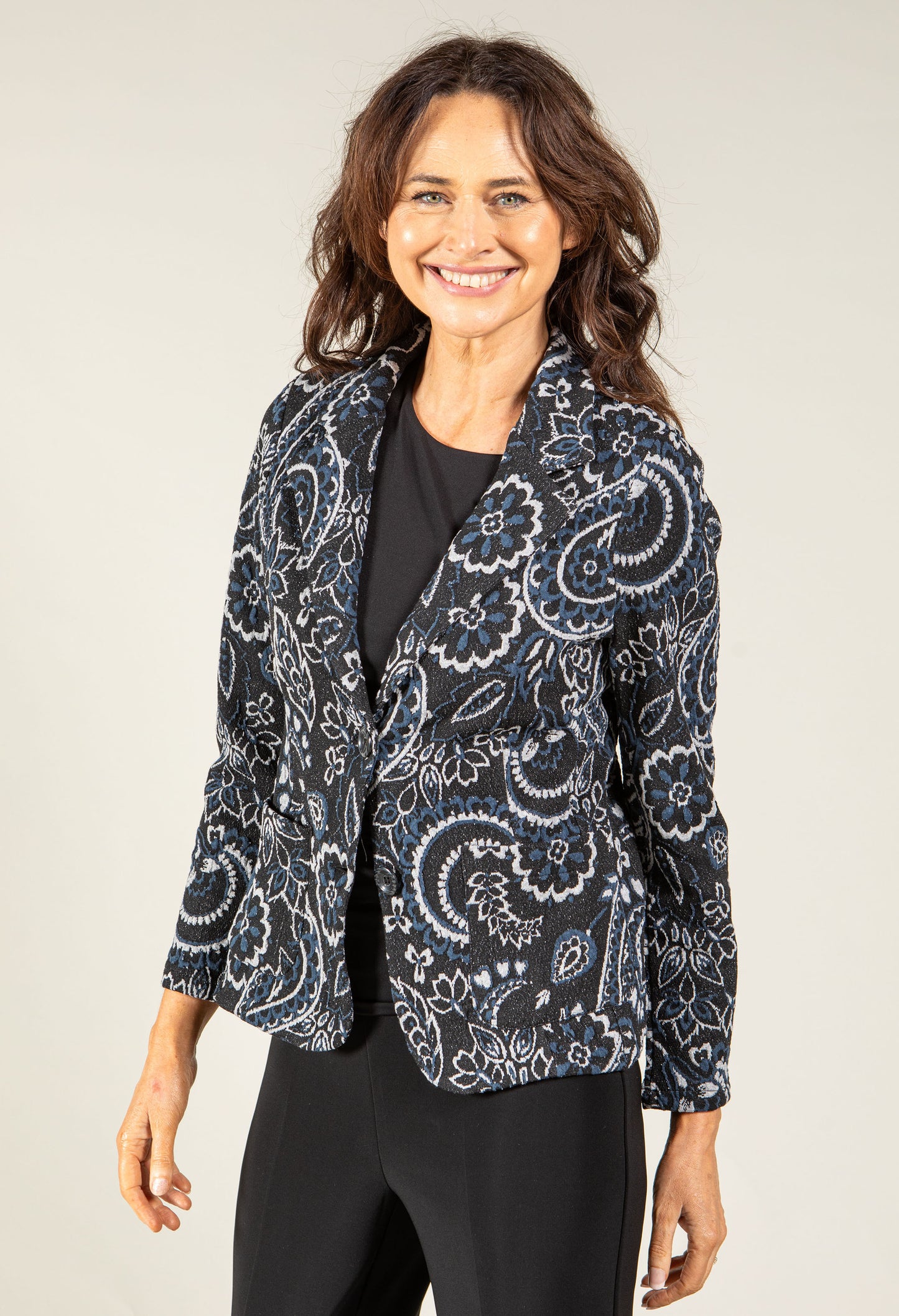 Jenny Jacquard Blazer