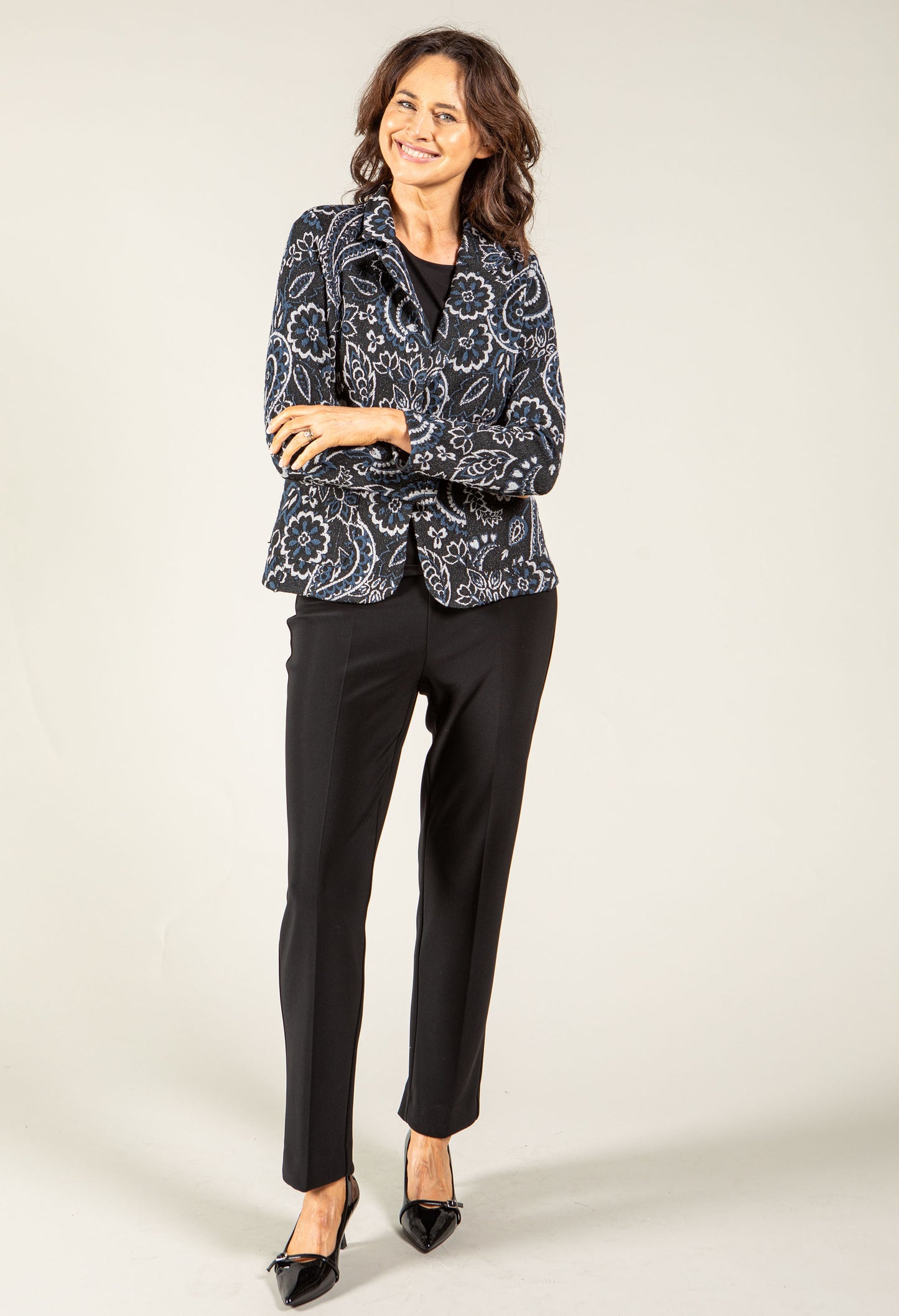 Jenny Jacquard Blazer