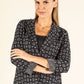 Julie Jacquard Blazer
