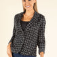 Julie Jacquard Blazer