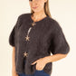 Starfish Fluffy Short Sleeve Knit