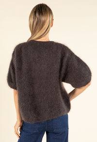 Starfish Fluffy Short Sleeve Knit