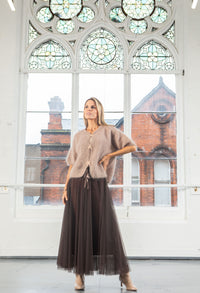 Starfish Fluffy Short Sleeve Knit