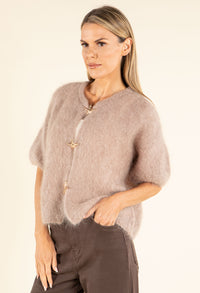 Starfish Fluffy Short Sleeve Knit