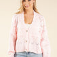 Diamante Buttoned Cardigan