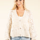 Diamante Buttoned Cardigan