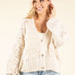 Diamante Buttoned Cardigan