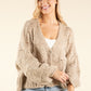 Diamante Buttoned Cardigan