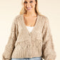 Diamante Buttoned Cardigan