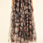 Cocoa Dots Tulle Skirt