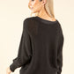 Relaxed Fit Knit Jumper
