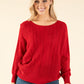 Relaxed Fit Knit Jumper