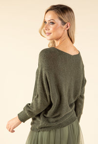 Relaxed Fit Knit Jumper
