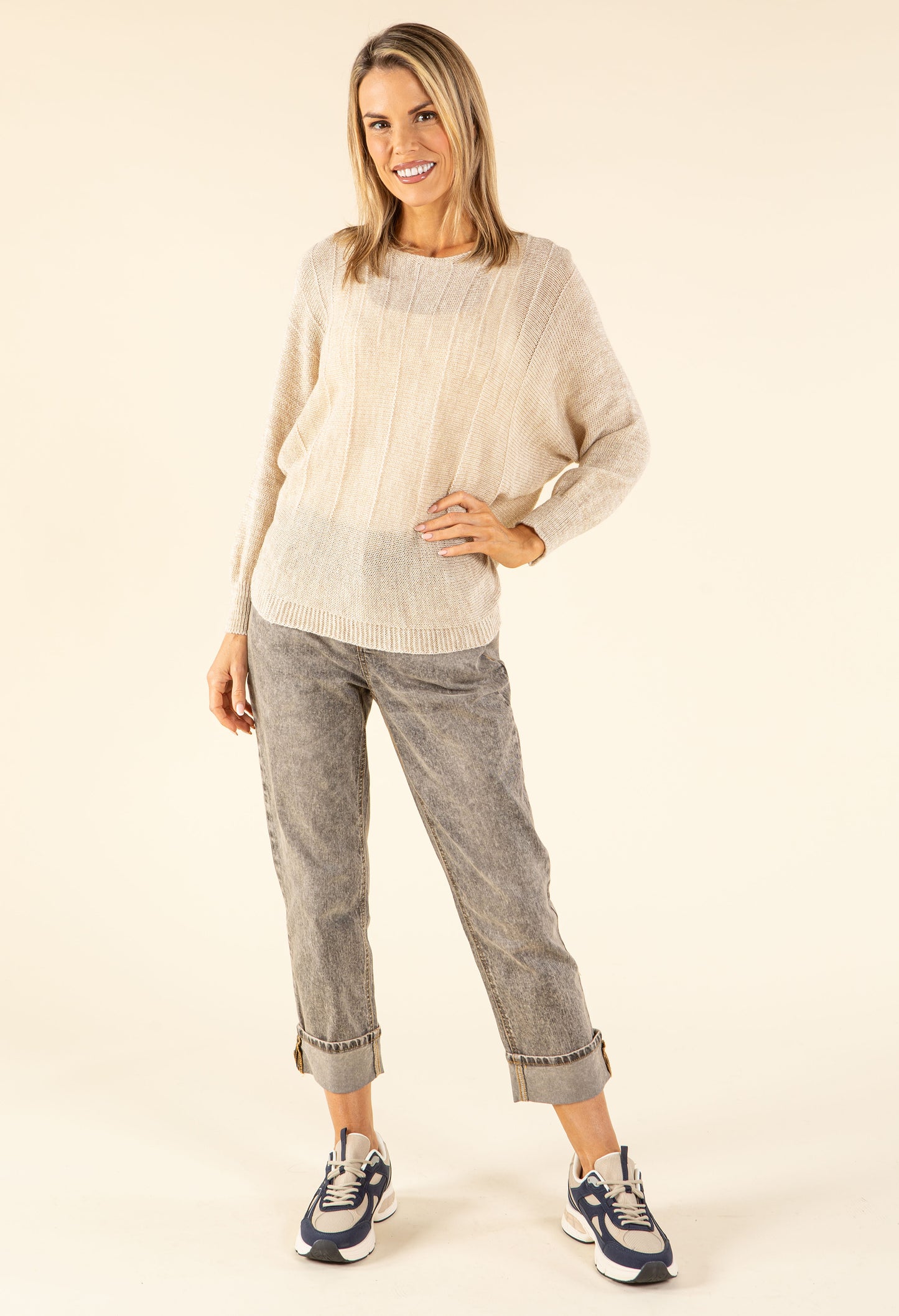 Relaxed Fit Knit Jumper