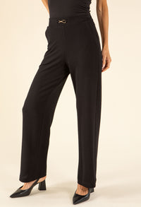 Gold Detail Crinkle Trousers