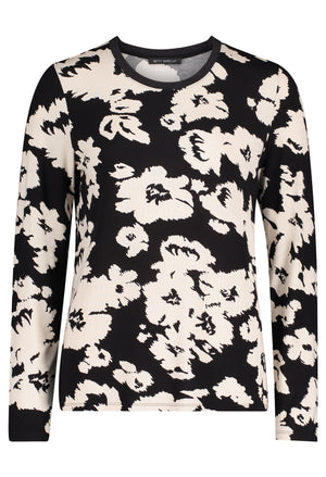 Floral Print Basic Top