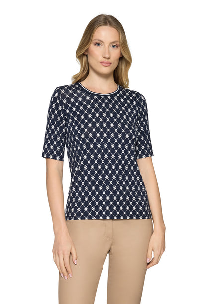 Geometric Print Top