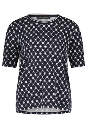 Geometric Print Top