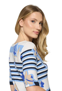 Striped Short Sleeve Top