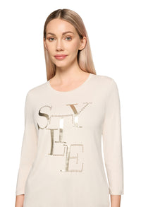 Basic 3/4 Sleeve Top