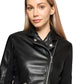 Faux Leather Biker Jacket